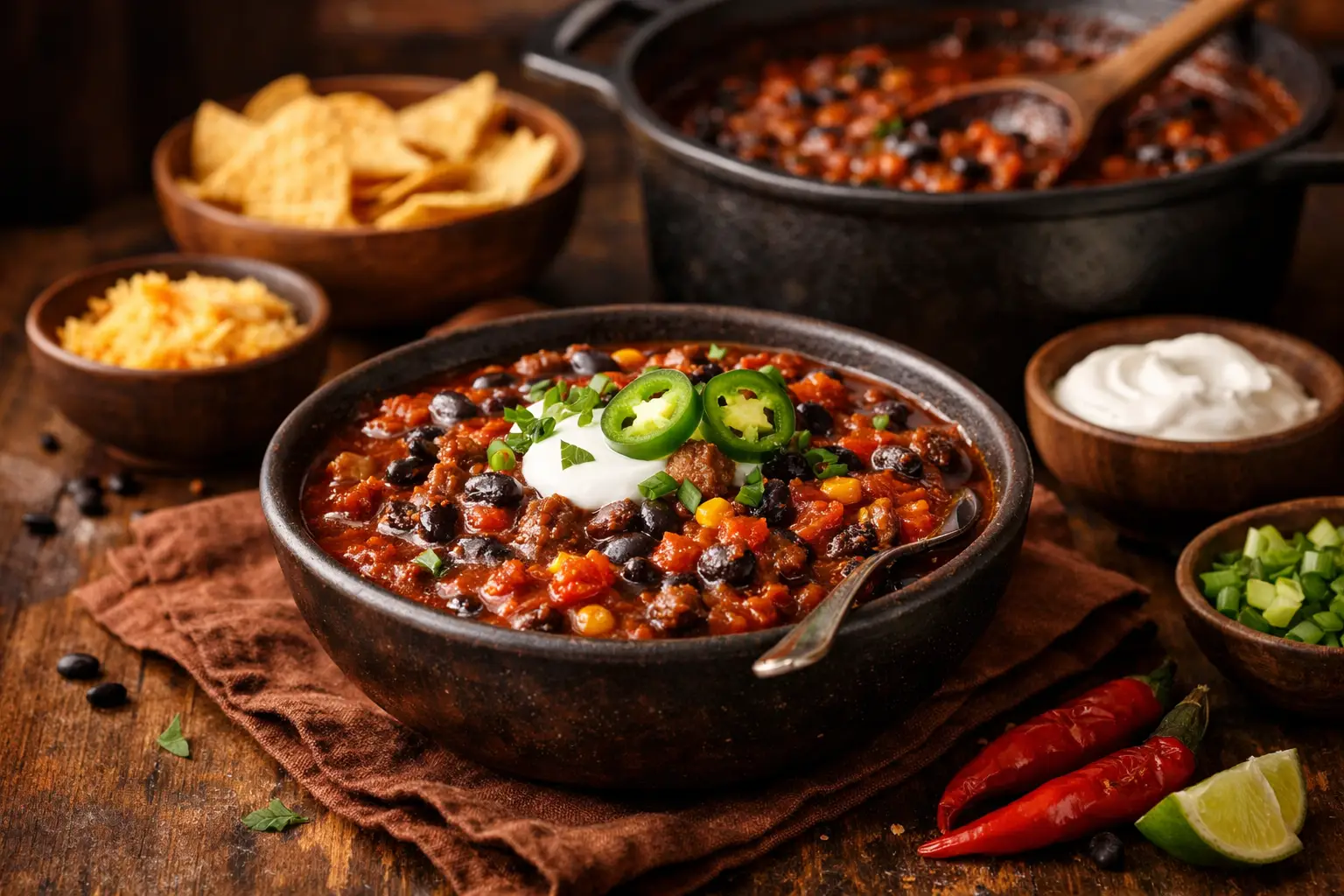 Black Bean Chili Recipe That Always Hits